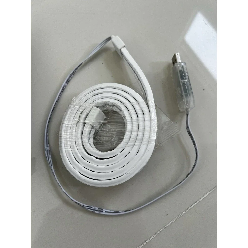 USB Waterproof Flexible RGB Neon Strip Lights Bluetooth Remote App NEW 1m/3.3ft